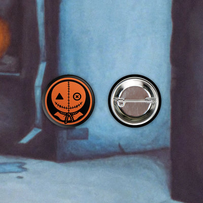 Sam: Orange Icon Button