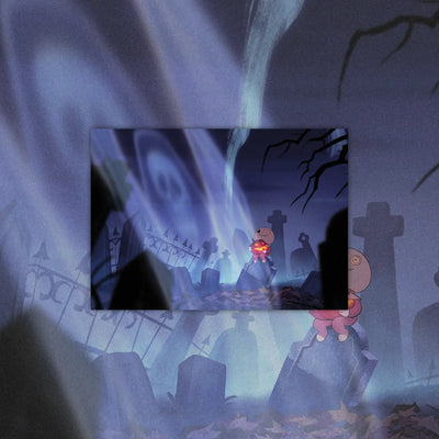 Graveyard Ghosts: Greeting Card
