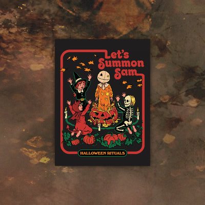 Let's Summon Sam: Greeting Card