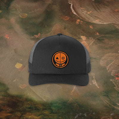 Sam: Orange Icon Trucker Hat