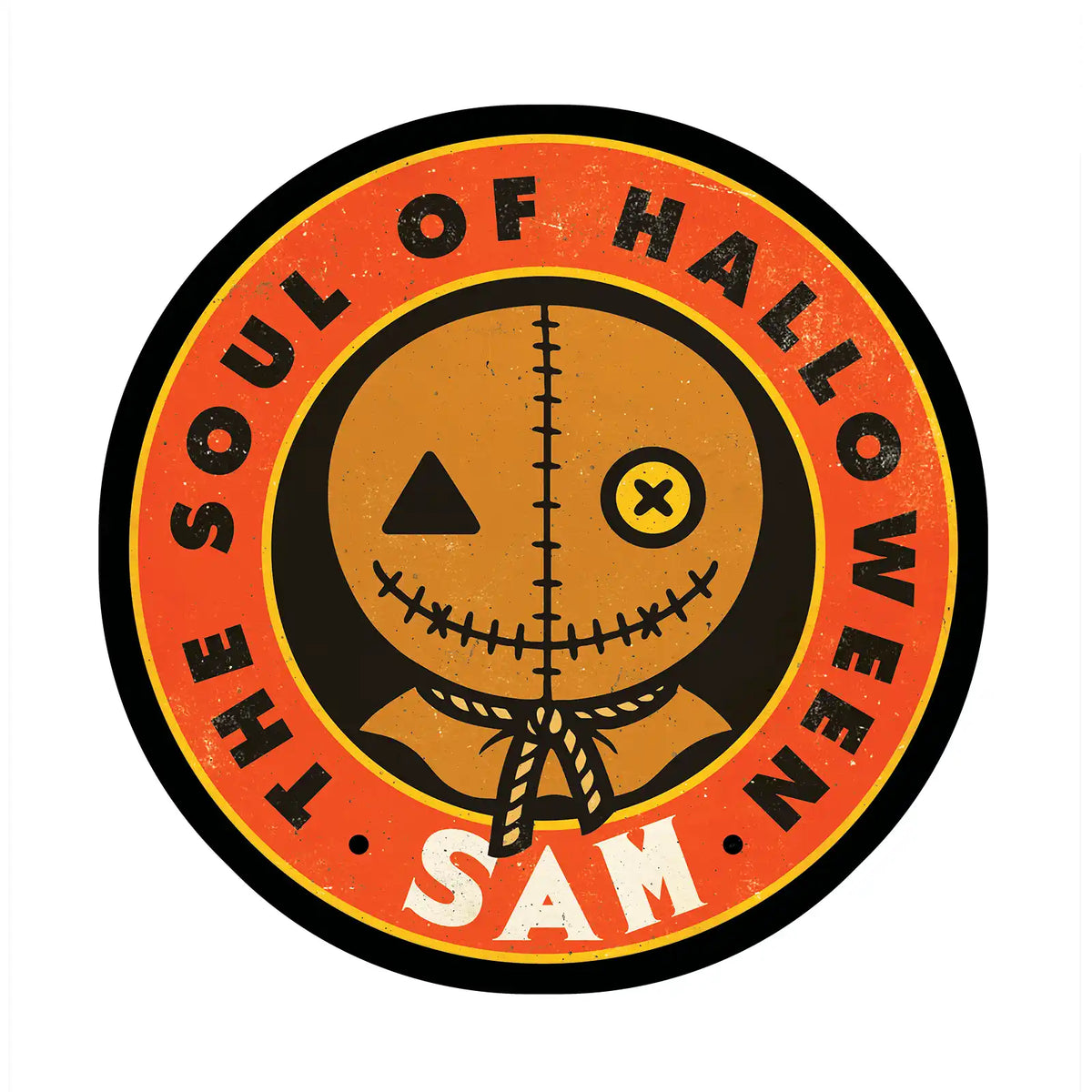 Sam: The Soul of Halloween Sticker