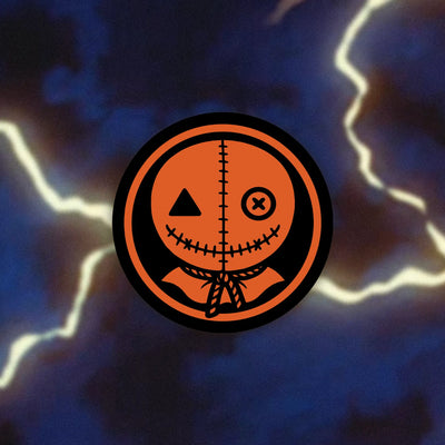 Sam: Orange Icon Sticker