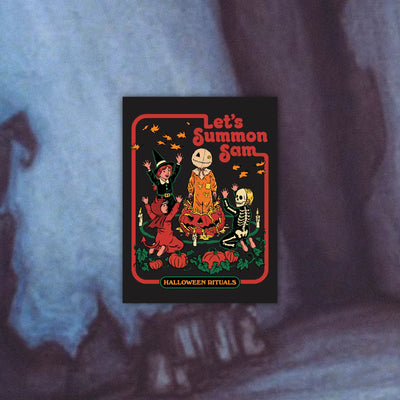 Let's Summon Sam Sticker